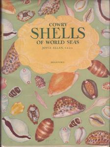 COWRY SHELLS OF WORLD SEAS Allan J.  1956