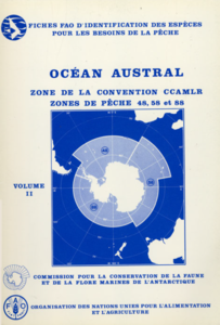 FICHES FAO D’IDENTIFICATION DES ESPÈCES POUR LES BESOINS DE LA PÊCHE. OCÉAN AUSTRAL (ZONES DE PÊCHE 48, 58 ET 88) – ZONE DE LA CONVENTION CCAMLR Fi...