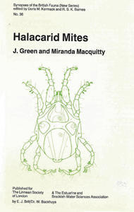 HALACARID MITES Green, J., Macquitty, M.,  1987
