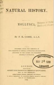 NATURAL HISTORY _ MOLLUSCA Gosse P.H.  1854