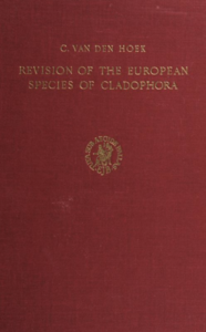 REVISION OF THE EUROPEAN SPECIES OF CLADOPHORA HOEK C. van den  1963