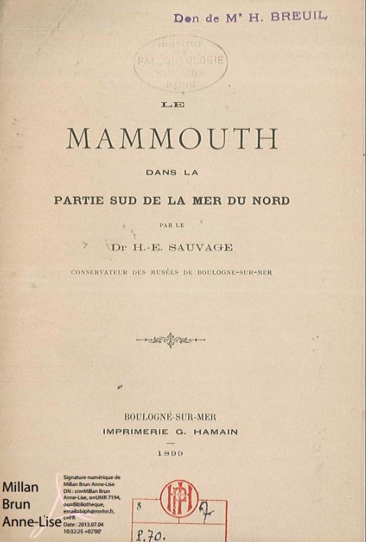 <p>merci Vincent pour ce voyage lointain, en 1899 une publication en parlait déjà.</p><p>Le propriétaire auquel je faisais allusion était le Mammou...