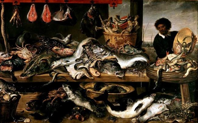 Tout à fait d'accord avec Bruno : pendant très longtemps, "poisson" désignait tout ce qui sortait de l'eau, y compris cétacés, mollusques, crustacé...
